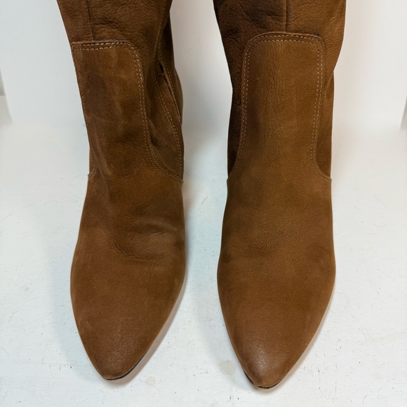 Dolce Vita Nedi Leather Knee-High Boots Women’s Size 9.5 Brown - Picture 3 of 15